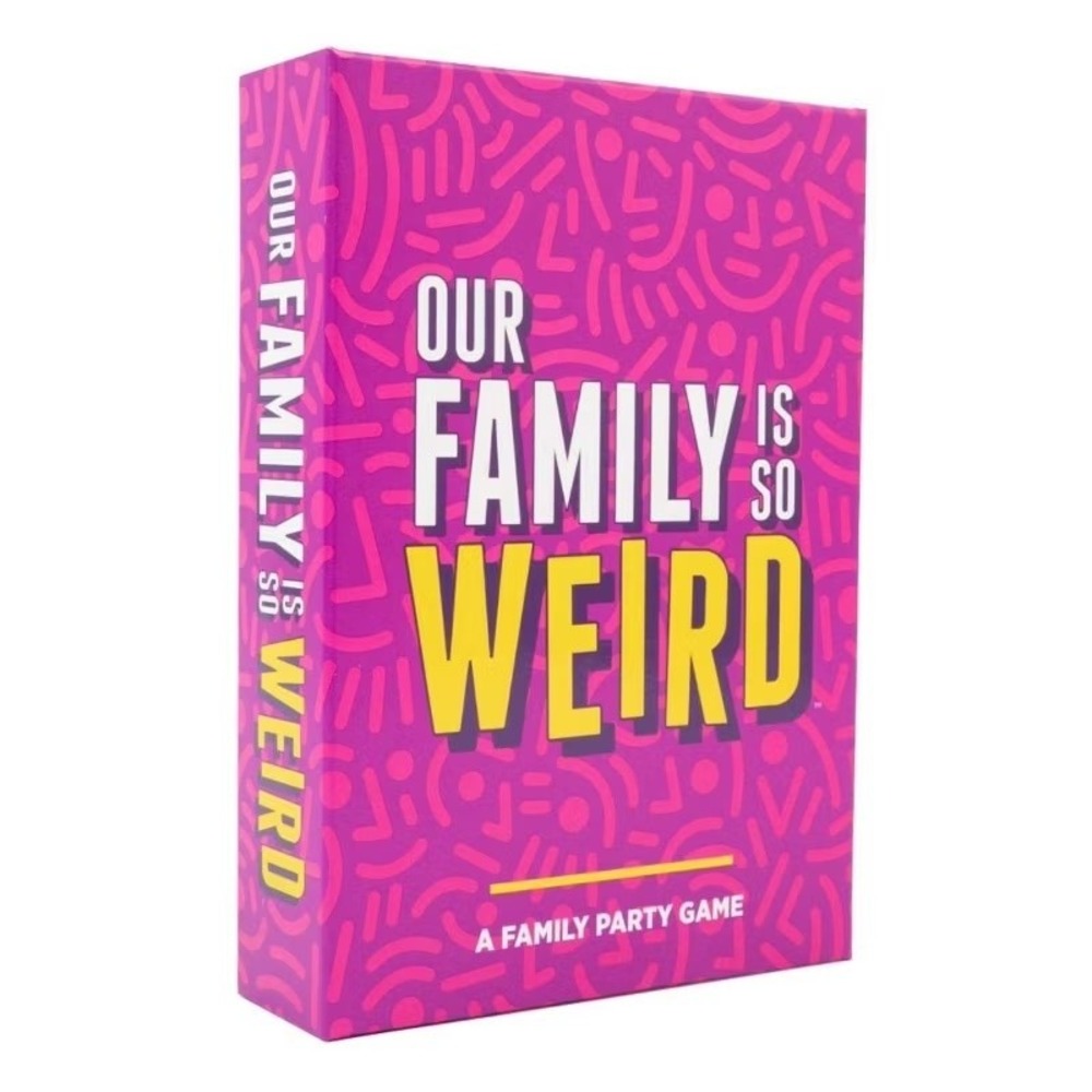 Our Family Is So Weird Family Party Card Game DSS Games 150 Cards Dry Erase New